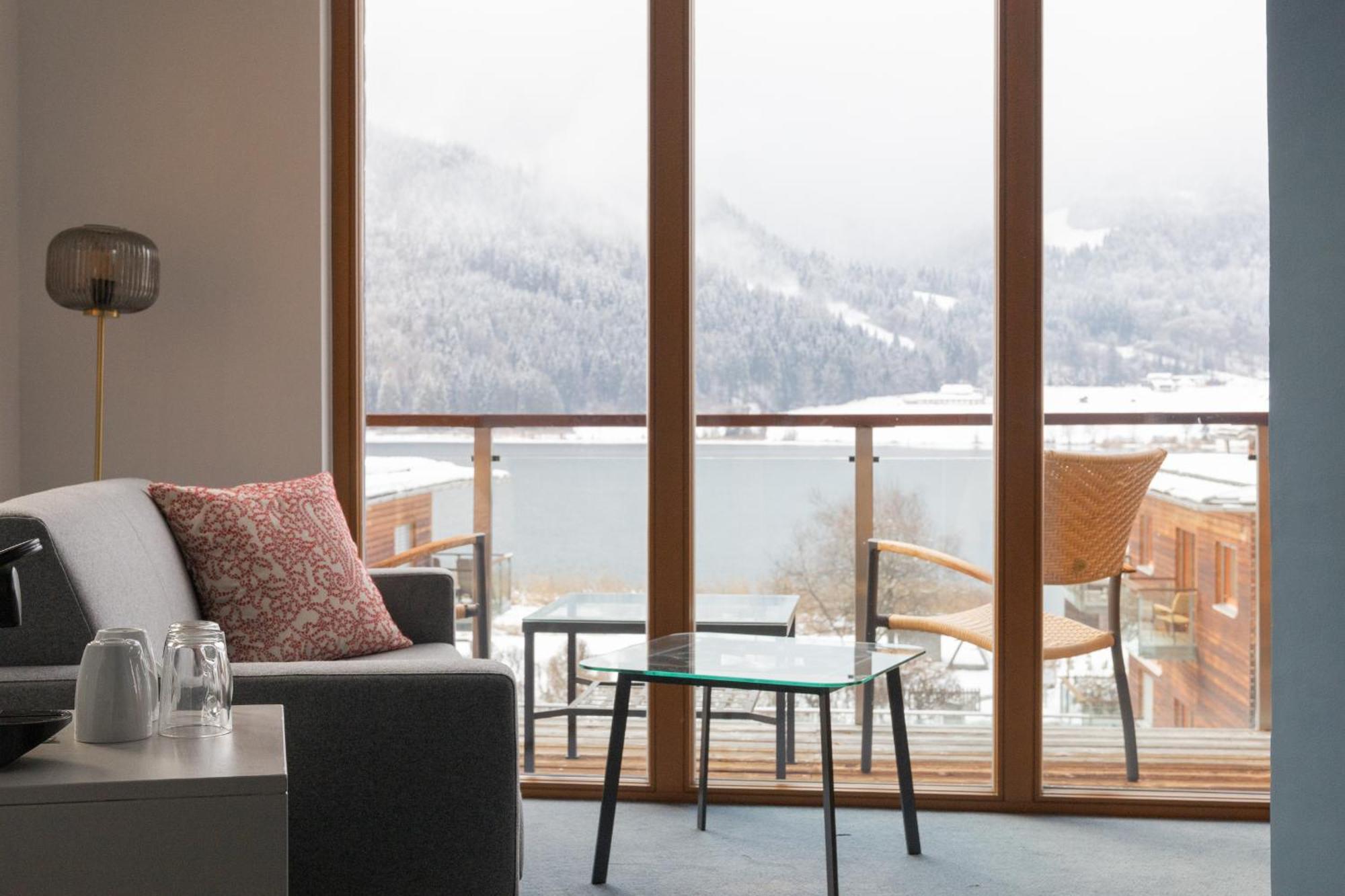 Appartementhotel Am Weissensee Exteriér fotografie